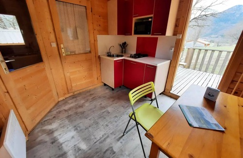 Lus-la-Croix-Haute Ski Chalet | Campsite CHAMP LA CHEVRE * - Chalet Mélèze 2 people