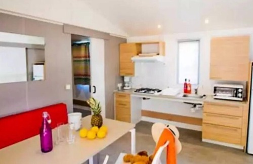 Saumur House | Campsite Flower L'Ile d'Offard * - Mobile home 32m² 2 bedrooms + terrace - suitable for people with reduced mobility 5 people