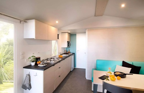 Goudargues House | Campsite Flower le Saint Michelet* - Mobile home Super Mercure Confort 3 Rooms 4 People