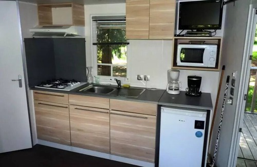 Champagnac-le-Vieux House | Campsite La Chanterelle* - Mobile Home Ophéa 3 Rooms 4 People