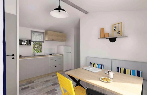 Balleroy House | Campsite Le Clos de Balleroy * - Mobil home Malaga 2 bedrooms - 23 m2 + integrated terrace of 8 m2 4 people
