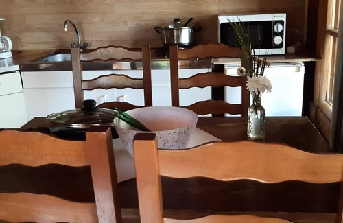 Estavar Ski Chalet | Campsite Les Jardins d'Estavar* - 3 Room Chalet 4 People