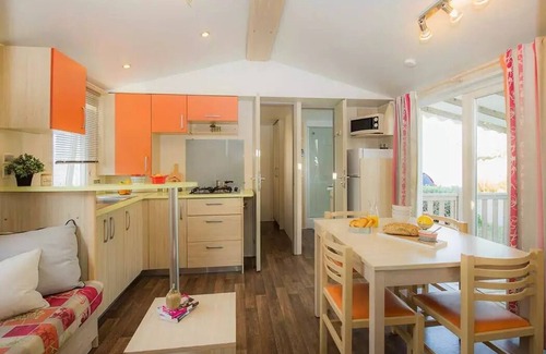 Saint-Cheron House | Campsite Parc des Roches * - Comfort XL 4-room mobile home for 6 people with air conditioning