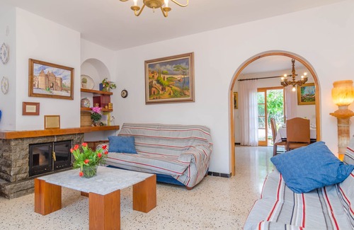 Colonia de Sant Pere Villa | CAN NICOLAU - Villa with private pool 500 from the beach in Colònia de San Pere. Free WiF