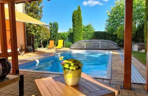 Vinosady Bed & Breakfast | Canadian style house with 3D effect pool