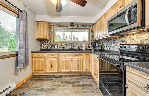 New Lisbon Cabin | Canal-Front Cabin: Dock & Fire Pit in New Lisbon