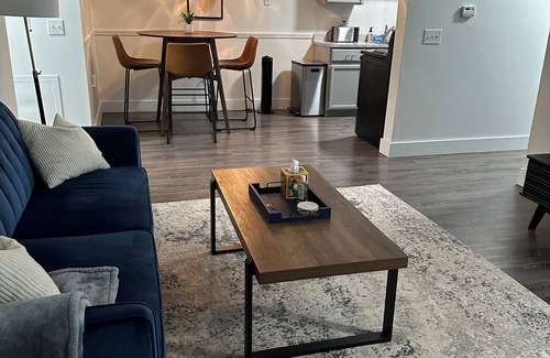 Canton Apartment | Canton Centrally Located Extended Stay - Pool, Gym, Split Layout Floorplan