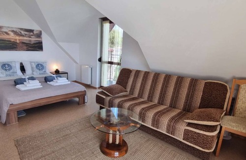 Dzielnica Uzdrowiskowa House | Captain's Villa * River View * Superior Double Room with Private Bathroom and Balcony