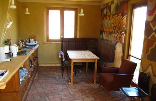 Buchberg Cabin | Caravan 5, room on the right - Caravan in the Wangelin garden with summer kitchen -