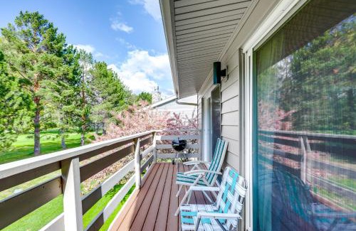 Carbondale Apartment | Carbondale Condo with Balcony and On-Site Fly Fishing!