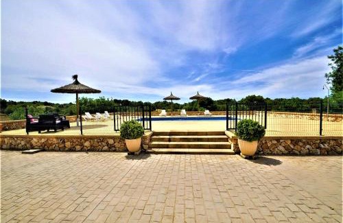 Son Gual Villa | CAS BORRASSOS- Finca con piscina privada y Vistas Despejadas