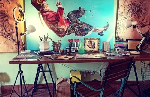 Soriano nel Cimino House | Casa d'artista: E poi tornarono le rondini.