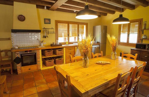 Otero de Herreros House | Casa Lobos comfortable fireplace