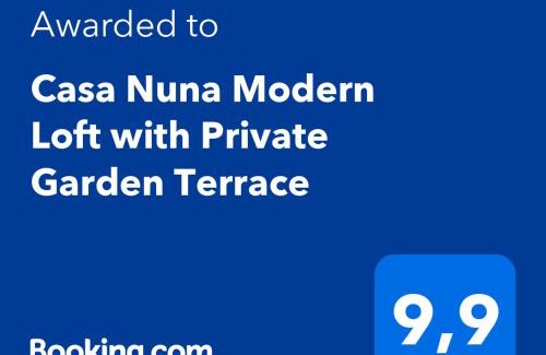 Jerez de la Frontera Old Town Apartment | Casa Nuna Modern Loft with Private Garden Terrace