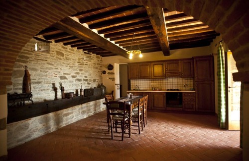 Creti House | Casale Contea Il Cipresso with swimming pool and panoramic view