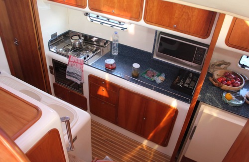 Lavrio Boat Rental | Catamaran cruise with skipper and hostess