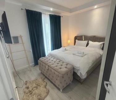 Stefanestii de Jos Apartment | Central! 2 Rooms,2 Beds,1 Parking,Shopping&Swimming