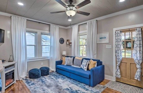 Lafayette Cottage | Central Cottage w/Grill, 1 Mi to Cajun Field