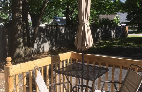 Traverse City House | Centrally located 2-bedroom townhome near it all.