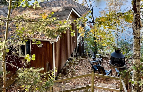 Sainte-Marcelline-de-Kildare Ski Chalet | Chalet Le Perché Bord de Lac, spa et Nature