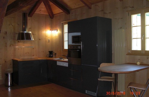Charmey Ski Chalet | Loft under the old beams of the historic chalet