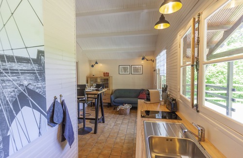 Auquainville House | chalet 4 p. Normandy Heated swimming pool from mid-May to September (Reinette)