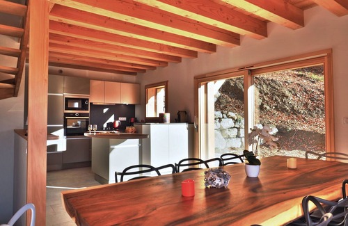 Araches-la-Frasse Ski Chalet | Chalet Arpitan Panoramic view Grand Massif