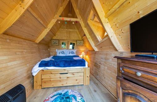 Plougastel-Daoulas Ski Chalet | Chalet avec jardin vue mer 100m