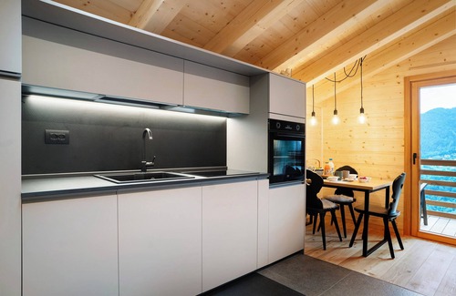 Frassilongo Ski Chalet | Chalet 'Bio Maso Nido Verde' with Mountain View, Balcony and Wi-Fi