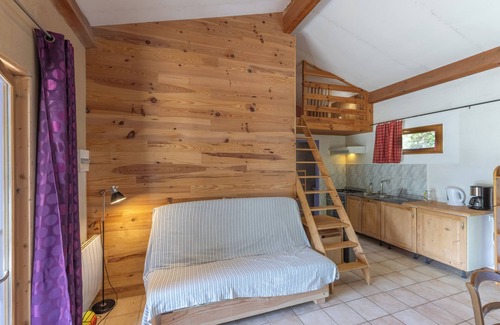Darbres Ski Chalet | Chalet 'Bleu 6 Personnes Piscine' with Mountain View, Private Terrace and Wi-Fi