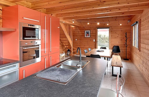 Ferdrupt House | Chalet Bois Cosy - Climatisé - Piscine privée