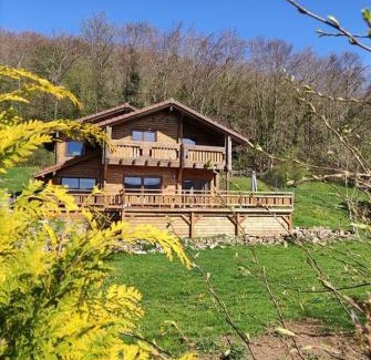 Thezillieu Ski Chalet | Chalet d'exception avec sauna et jacuzzi - vue imprenable sur la campagne