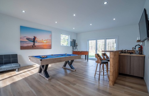 Le Haut-Saint-Francois Regional County Municipality Ski Chalet | Chalet des Oiseaux Bleus/Spa/Lac