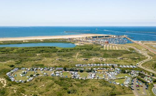 IJmuiden Ski Chalet | Chalet Formentera in de duinen van IJmuiden aan Zee