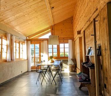 Horboden Ski Chalet | Chalet Grittelihus near Interlaken, in a natural paradise