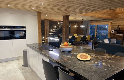 Font-Romeu-Odeillo-Via Ski Chalet | CHALET L'ECRIN classified 5* 500 m² with 130 m2 of WELLNESS SPA FITNESS CINEMA