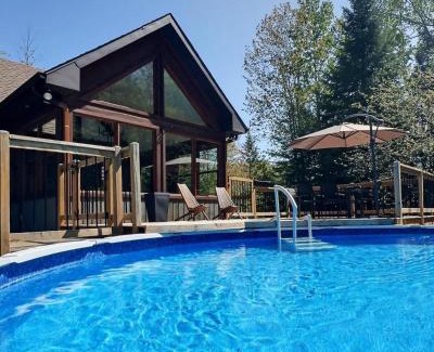 Saint-Faustin-Lac-Carre Ski Chalet | Chalet La Canopée - Spa, Bike, piscine Mont-Tremblant