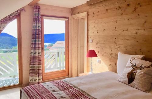 Gerardmer Ski Chalet | Chalet Le Flocon Bleu - Mauselaine avec vue sur le Lac de Gérardmer