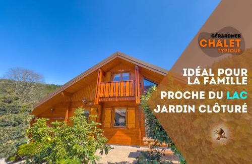 Gerardmer Ski Chalet | Chalet 'Le Grand Pré', terrain clôturé, proche lac Gérardmer