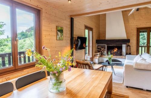 Sapois House | Chalet moderne avec cheminée et animaux bienvenus proche de Gérardmer - FR-1-589-778