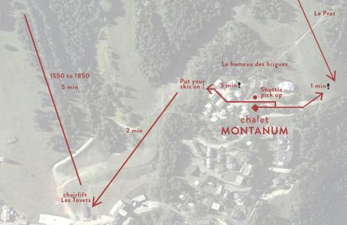Courchevel Ski Chalet | Chalet Montanum, 9 pax - Courchevel, Bed & Breakfast