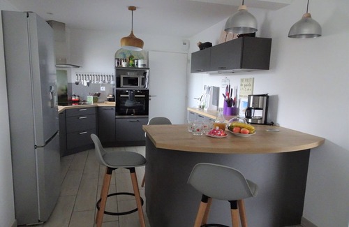 Pleherel-Plage-Vieux-Bourg House | Chalet near Cap Frehel with Coastal Views