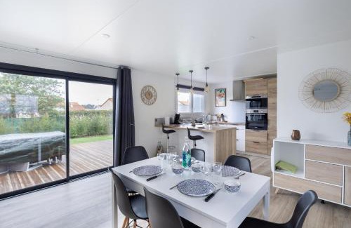 Bretignolles-sur-Mer Ski Chalet | Chalet neuf pour 8 dans une résidence avec piscine