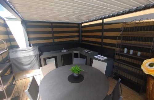 Viviers-du-Lac Apartment | Chalet Omm heated pool spa sauna