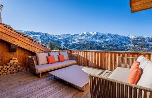 Meribel Apartment | Chalet Penthouse Luxe à Méribel - Concierge, Spa, Parking - FR-1-613-41