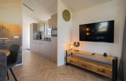 Municipality of Kampen House | Chalet Steghouse with waterfront plot, jetty and fence for 4 people in Kampen