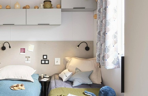 Eymouthiers House | Chambon Gorges Campsite* - Mobile home Family Luxury Premium 3 rooms 4 people Air-conditioned Jacuzzi