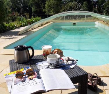 Merdrignac Bed & Breakfast | Chambre double au Manoir de La Peignie