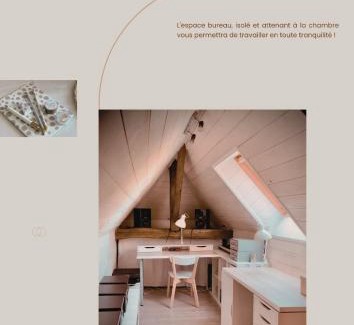Charolles Bed & Breakfast | Chambre et bureau