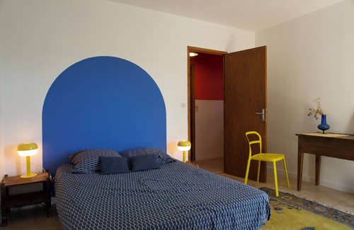 Quissac Bed & Breakfast | Chambre Valentine - Ferme Noosphère